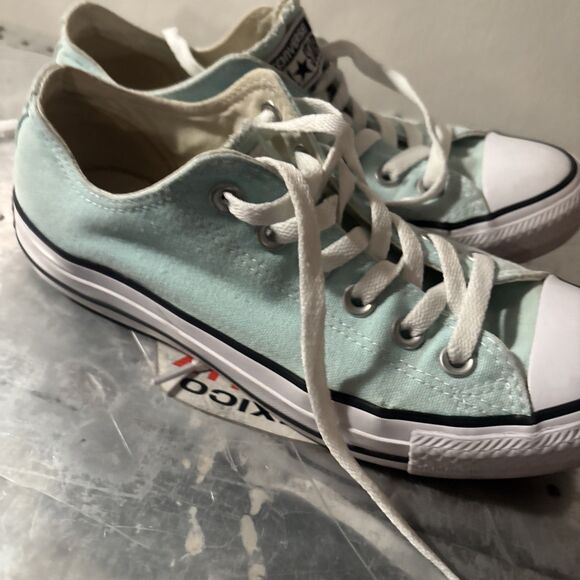 Converse All Star Turqouise Women’s Size 7 Shoes - Picture 7 of 10